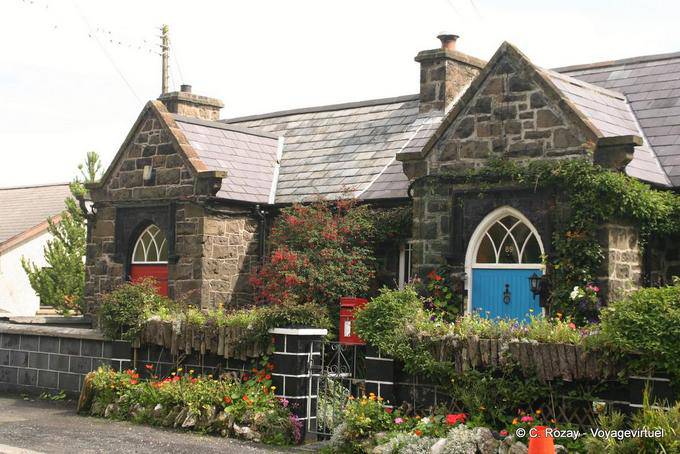 Tipica casa a Cushendall - Irlanda de Nord