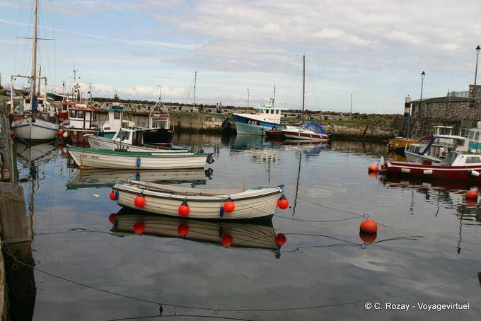 Il piccolo porto di Carnlough - Irlanda de Nord