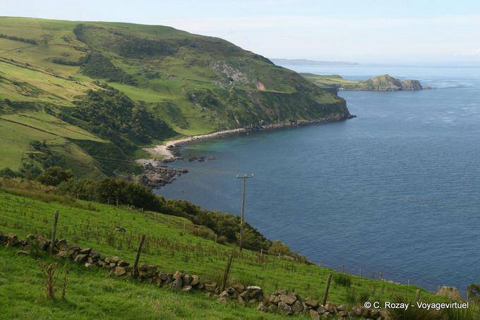 Paesaggio di Murlough Bay - Irlanda de Nord