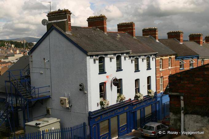 Vista della Sedia a dondolo Bar, Waterloo Street, Derry - Irlanda de Nord