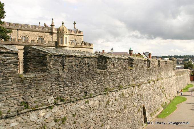 Bastioni lungo la Cattedrale, Derry - Irlanda de Nord