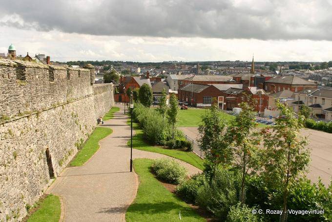 Le pareti tra Palace Street e Lane stabile, Derry - Irlanda de Nord