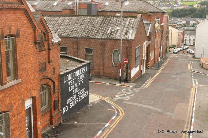 Tag di Fountain Street, London Derry - Irlanda de Nord
