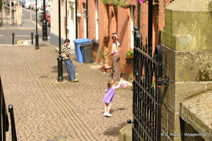 La vita quotidiana, immagini di strada, Derry - Irlanda de Nord