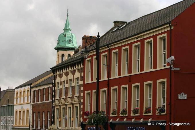 Bishop Street All'interno, a The Diamond, Londonderry, Derry - Irlanda de Nord