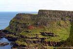 Sinfonia della pila di basalto flussi, Giants Causeway, Irlanda de Nord.