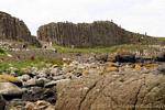 Central Rock, Giants Causeway, Irlanda de Nord.