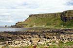 Anse a sud della roccia principale Giants Causeway, Irlanda de Nord.