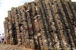 Colonne esagonali frattura lava, Giants Causeway, Irlanda de Nord.