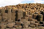 Clochán na bhFomhórach, pietra mucchio di Formoris, Giants Causeway, Irlanda de Nord.