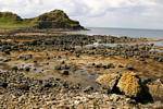 Cluster bassa marea di roccia, Giants Causeway, Irlanda de Nord.
