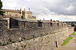 Bastioni lungo la Cattedrale, Derry, Irlanda de Nord.