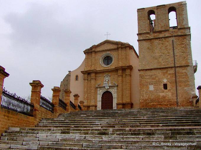 Cattedrale di San Gerlando e la sua torre incompiuta, Agrigento - Italia