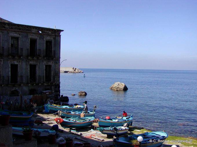 Il porto di Scilla - Italia