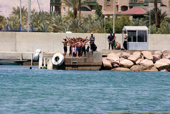 Formazione sul porto di Aqaba - Giordania