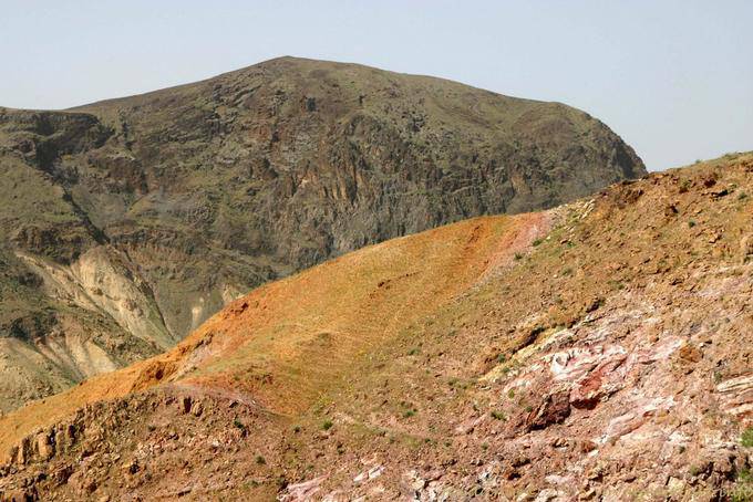 Sfumature di colori in montagna, Ma'in - Giordania