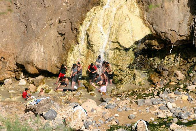 Primavera calda naturale, Hammamat principale - Giordania