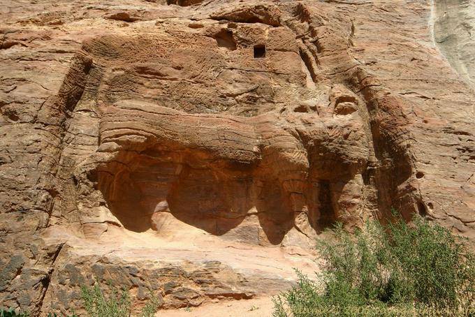 La fontana al Lion, Wadi Al-Farasa, Petra - Giordania