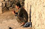 Fumare narghilè, Aqaba, Giordania.