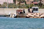 Formazione sul porto di Aqaba, Giordania.