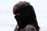 La ragazza in nero, Aqaba, Giordania.