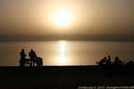 Dead Sea Tramonto, Mar Morto, Giordania.