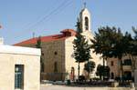 Chiesa di San Giorgio, visto dall'esterno, Madaba, Giordania.