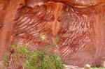 Colori stupefacenti a Wadi al-Farasa, Petra, Giordania.