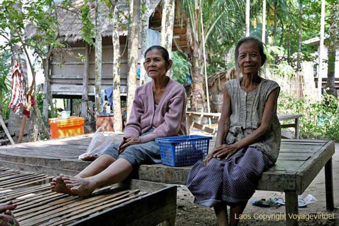 Resto del vecchio, Khone Island, Laos
