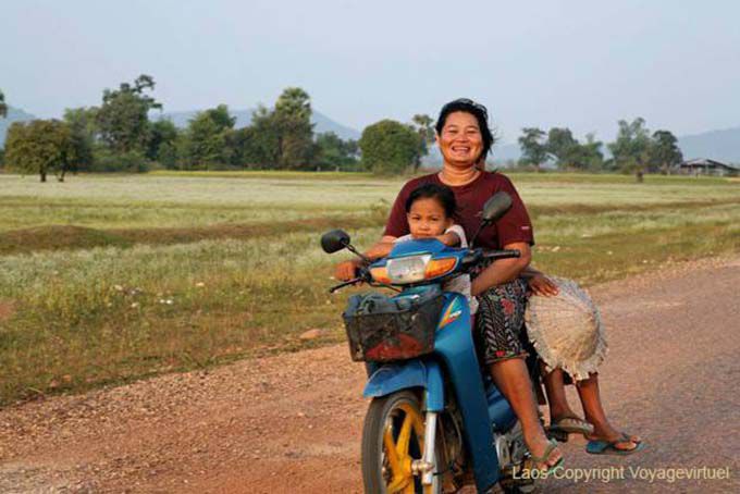 Trasporto pubblico, Khong Island, Laos