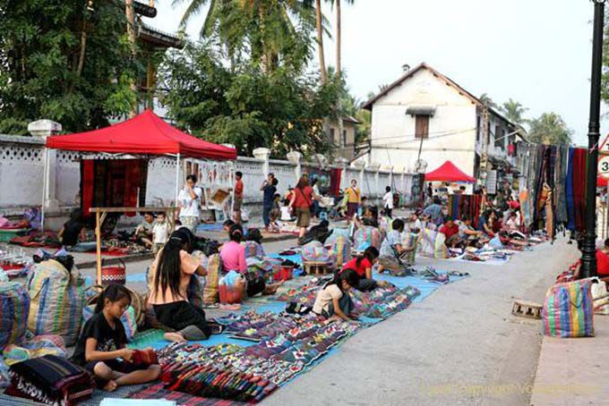 Mercato Morning in Luang Prabang, Laos