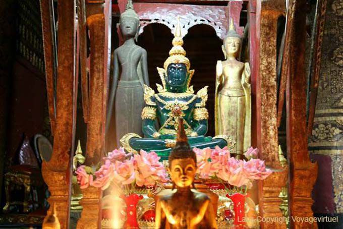 Buddha di smeraldo, Wat Mai, Luang Prabang, Laos