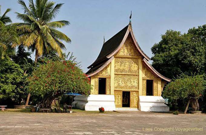 Wat Xieng Thong, Carriage House e Royal funeraria Carriage Sala, Laos