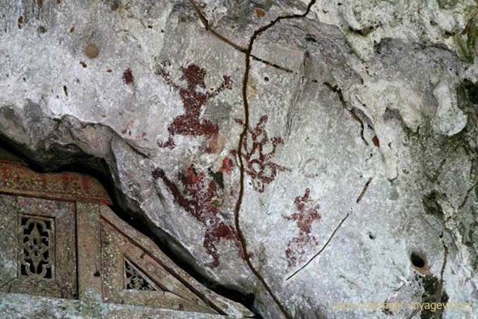 Disegni Antichi Tham Phum, Pak Ou, Laos