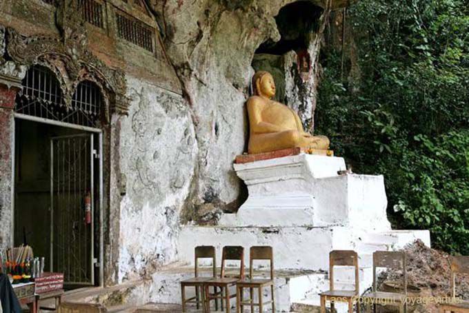 La seconda grotta, Tham Phum, Pak Ou, Laos