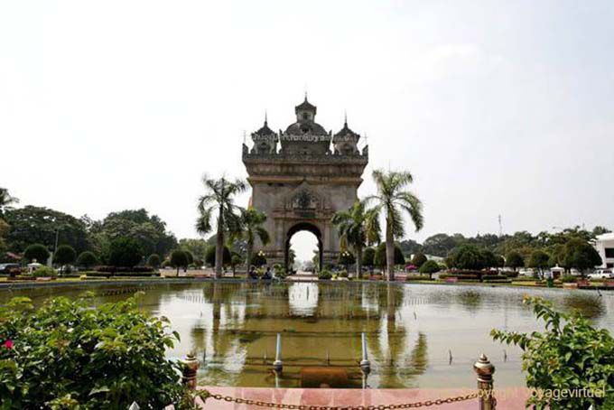 Porta della Vittoria Patuxai, Vientiane, Laos