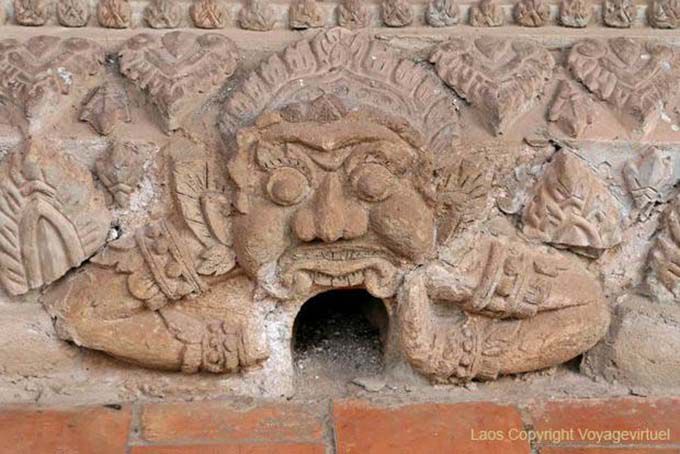 Dio del tempo, Haw Phra Kaew, Vientiane, Laos