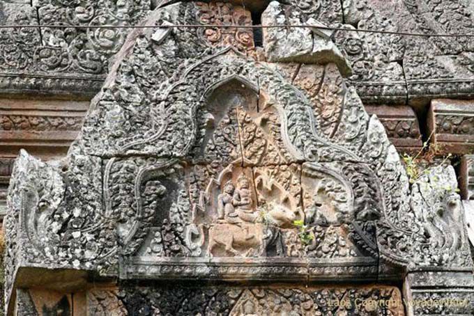 Gods of Buffalo, Wat Phou, Laos