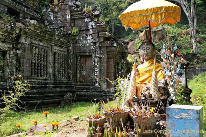 Incenso Altare, Wat Phou, Laos