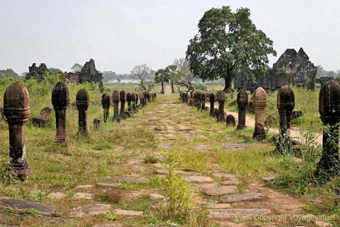 Lingas Path, Vat Phou, Laos