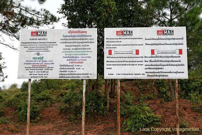 Sitemap 2 e guerra reliquie Piana delle Giare Xieng Khouang, Laos