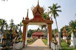Ban Khone Temple, Khone Island, Laos.