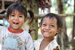 Khon Tai, bambini Smiles, Laos.