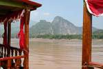 Foce del Nam-Ou, Luang Prabang, Laos.