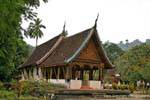 Luang Prabang, Wat lunga Tempio Khun, Laos.