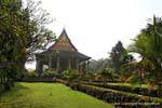 Haw Phra Kaew, facciata posteriore del santuario, Vientiane, Laos.