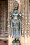Buddha calmante, Haw Phra Kaew, Vientiane, Laos.