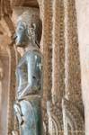 L'atteggiamento della marcia, Wat Ho Phra Kaew, Vientiane, Laos.