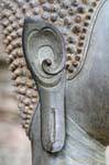 Orecchio del Buddha, Wat Phra Keo, Vientiane, Laos.