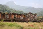Mountain View, Wat Phou, Laos.